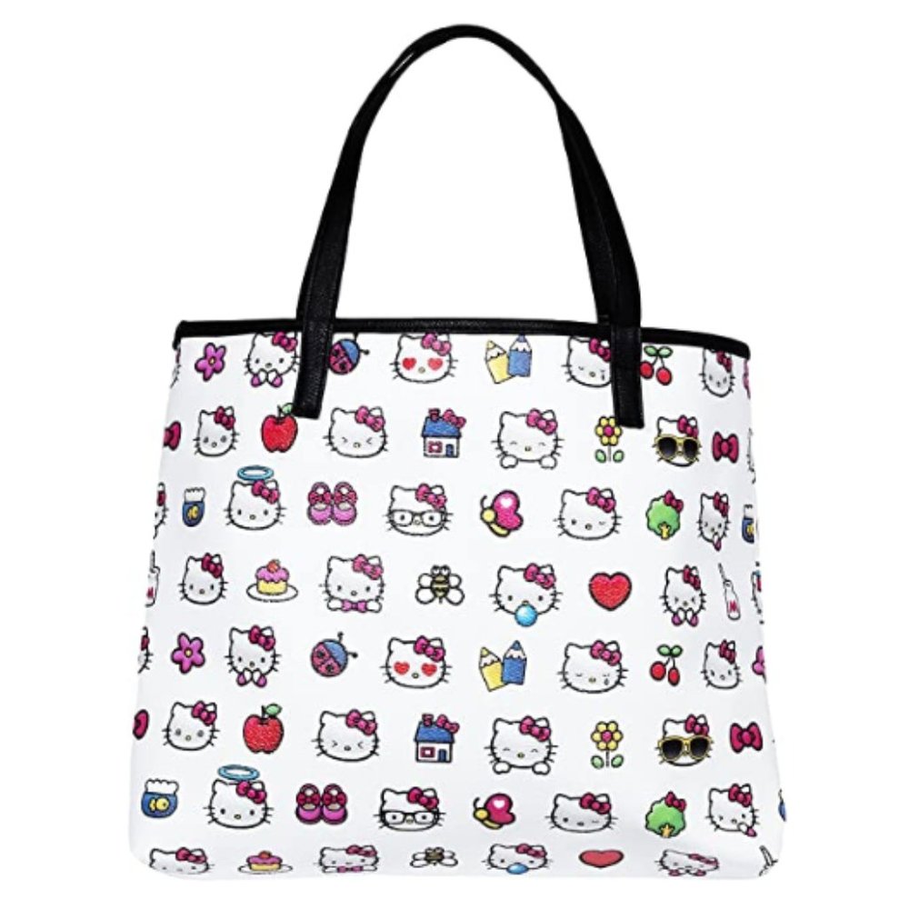 Hello Kitty Emoji Pebble Tote